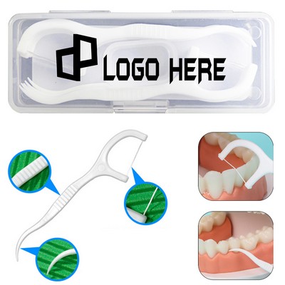 Pe 10 Pcs Dental Floss Kit