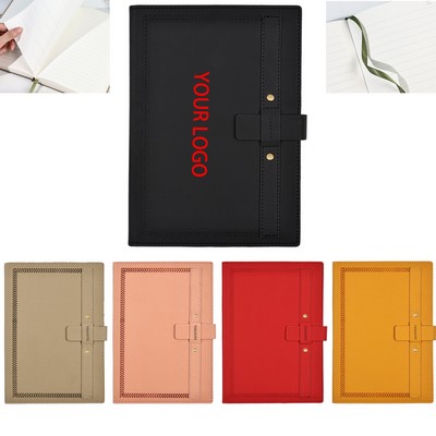 Vintage-Inspired A5 Executive Notebook